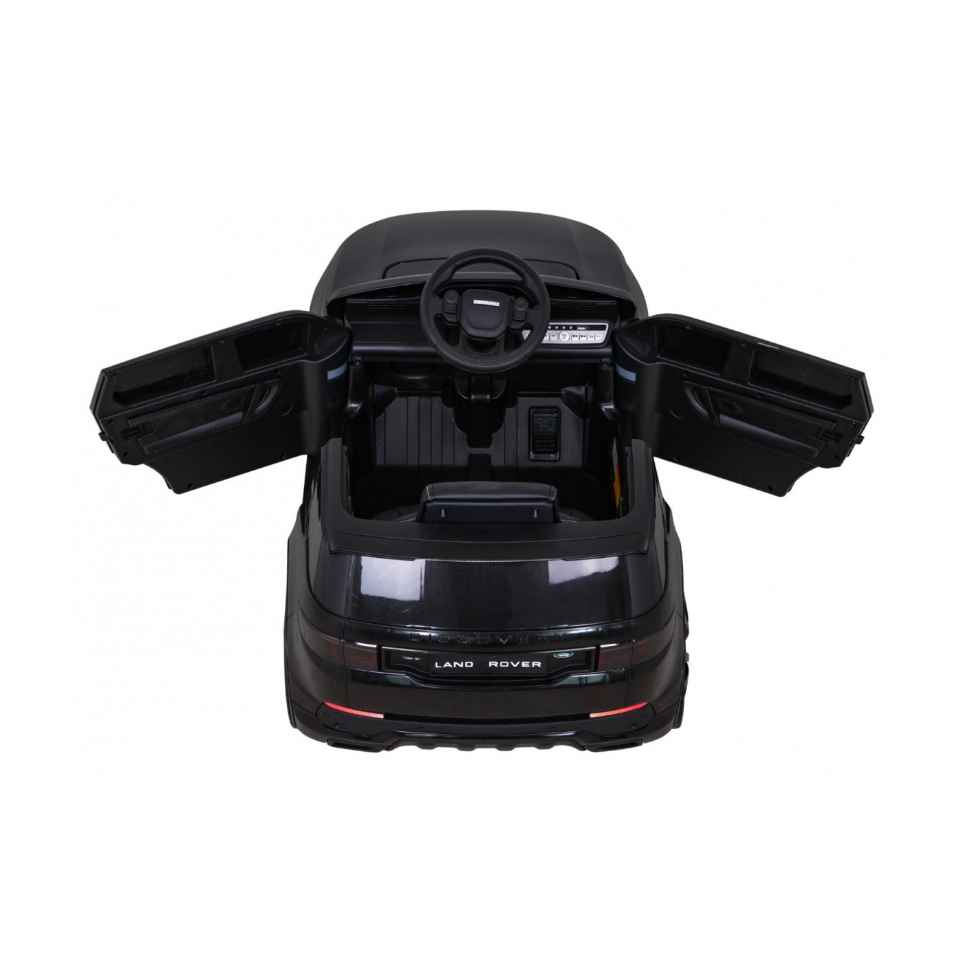 Dětské černé dálkové ovládání Land Rover Discovery Sport Slow Start Cradle Function MP3 LED