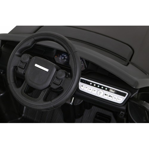 Dětské černé dálkové ovládání Land Rover Discovery Sport Slow Start Cradle Function MP3 LED