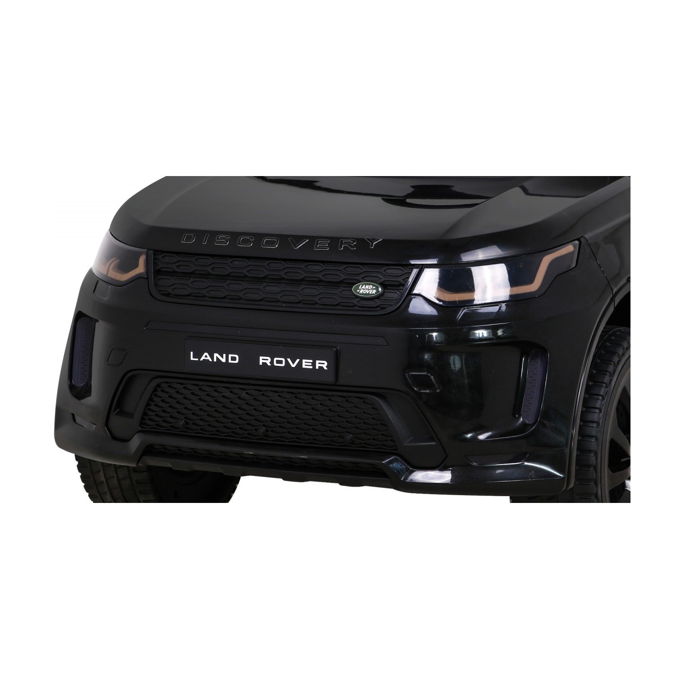 Dětské černé dálkové ovládání Land Rover Discovery Sport Slow Start Cradle Function MP3 LED
