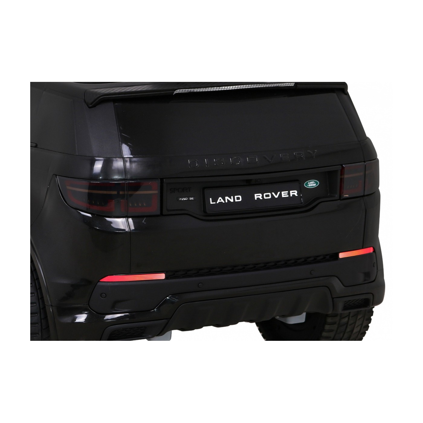 Dětské černé dálkové ovládání Land Rover Discovery Sport Slow Start Cradle Function MP3 LED