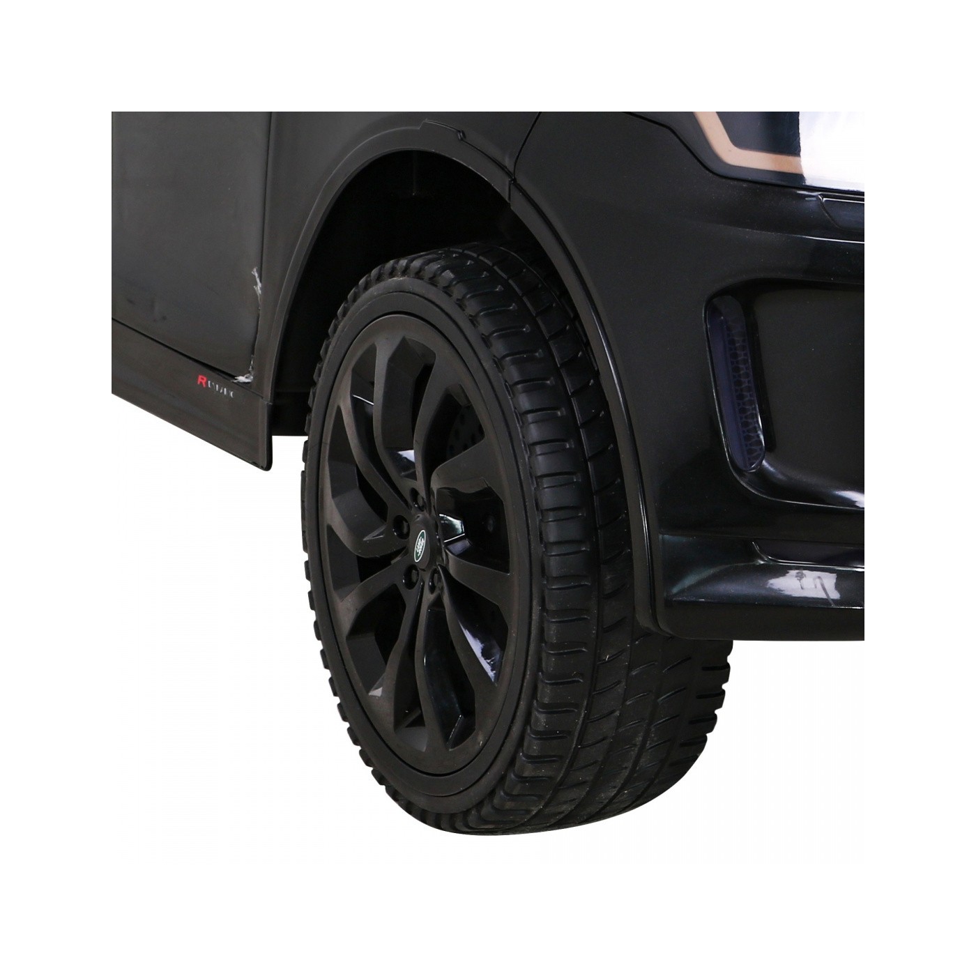Dětské černé dálkové ovládání Land Rover Discovery Sport Slow Start Cradle Function MP3 LED