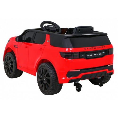 Dětské červené dálkové ovládání Land Rover Discovery Sport Slow Start Cradle Function MP3 LED