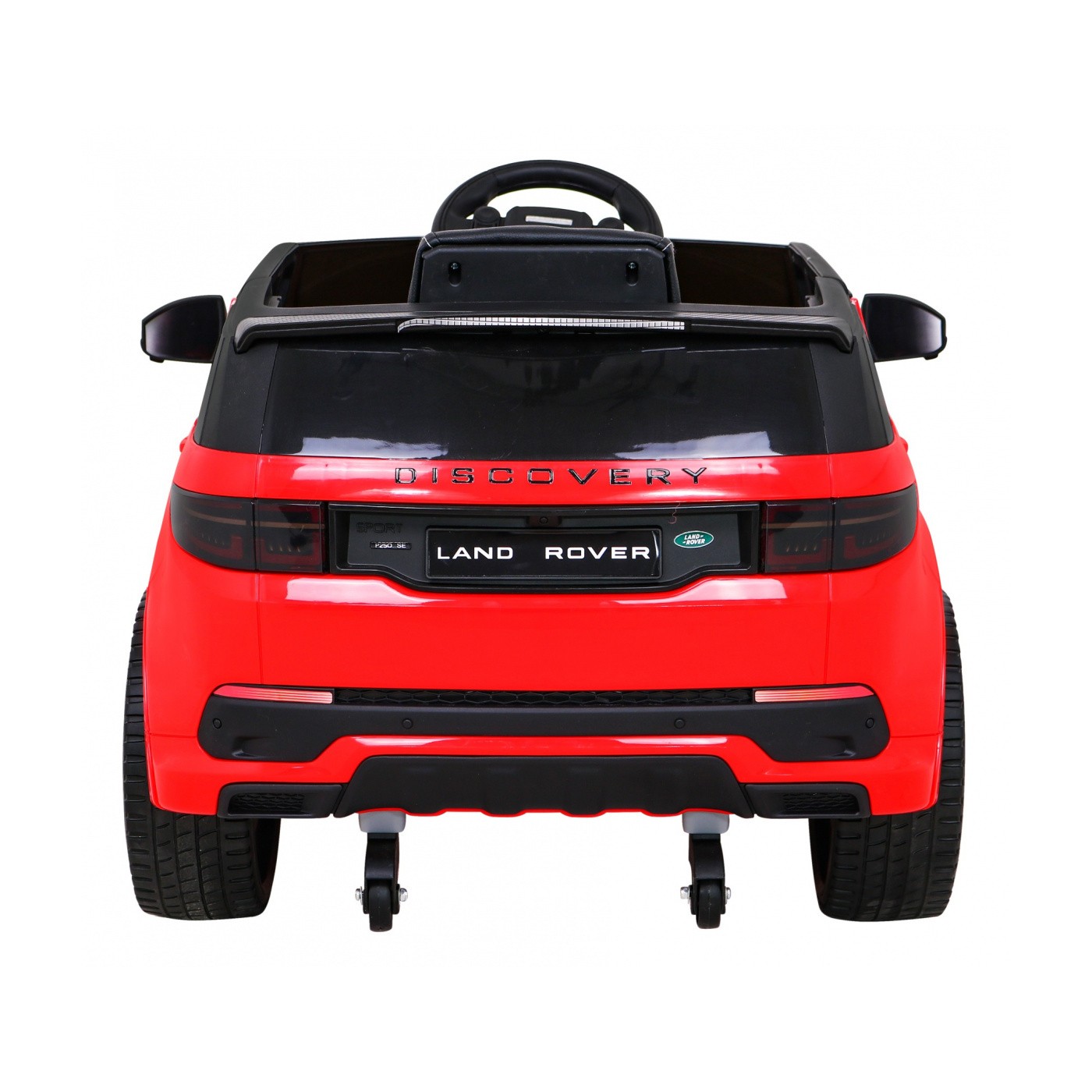Dětské červené dálkové ovládání Land Rover Discovery Sport Slow Start Cradle Function MP3 LED