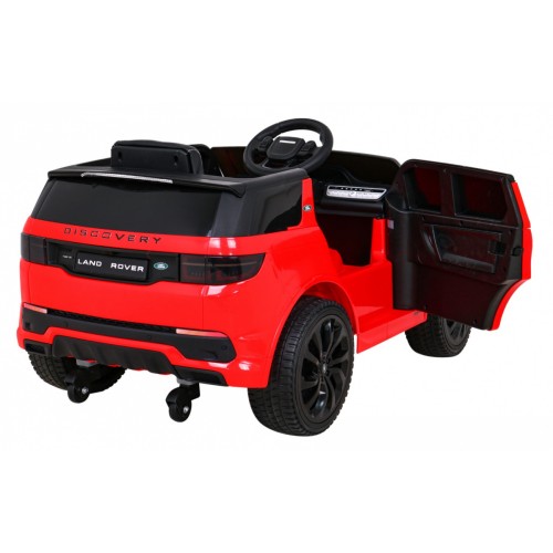 Dětské červené dálkové ovládání Land Rover Discovery Sport Slow Start Cradle Function MP3 LED
