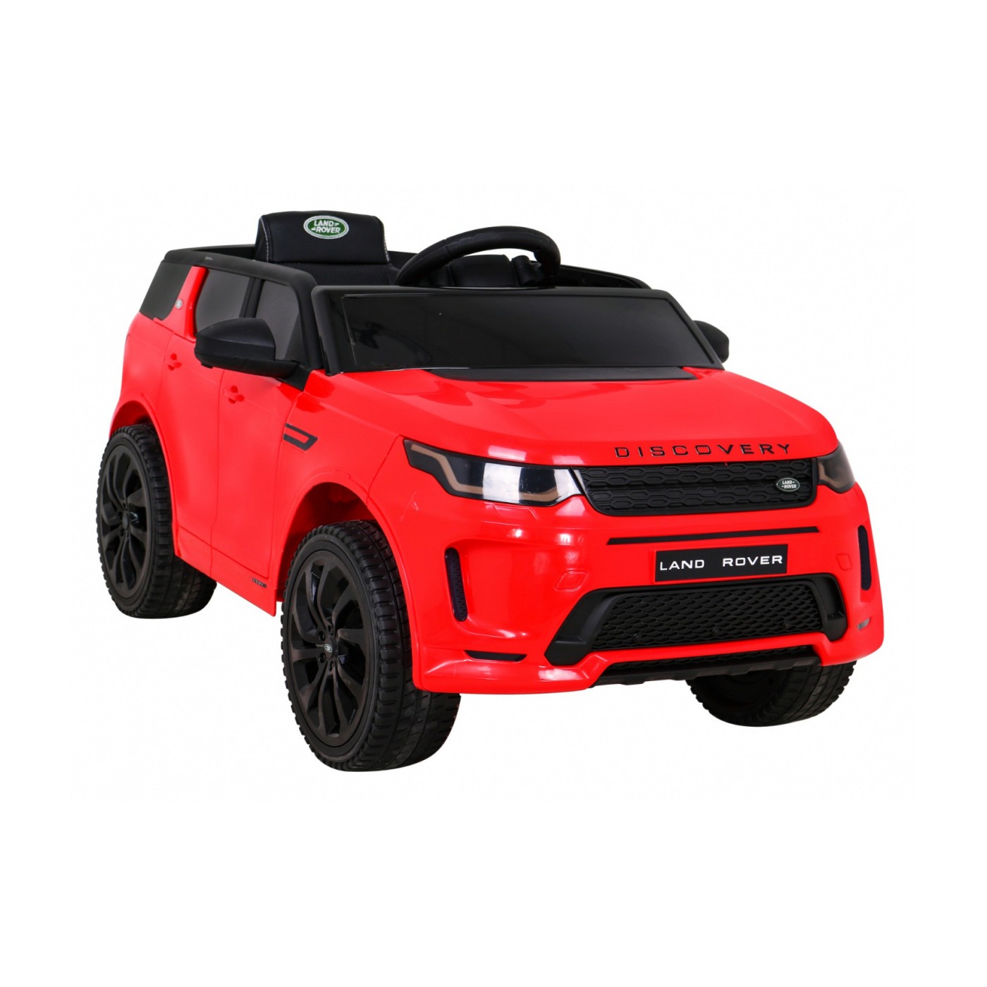 Dětské červené dálkové ovládání Land Rover Discovery Sport Slow Start Cradle Function MP3 LED