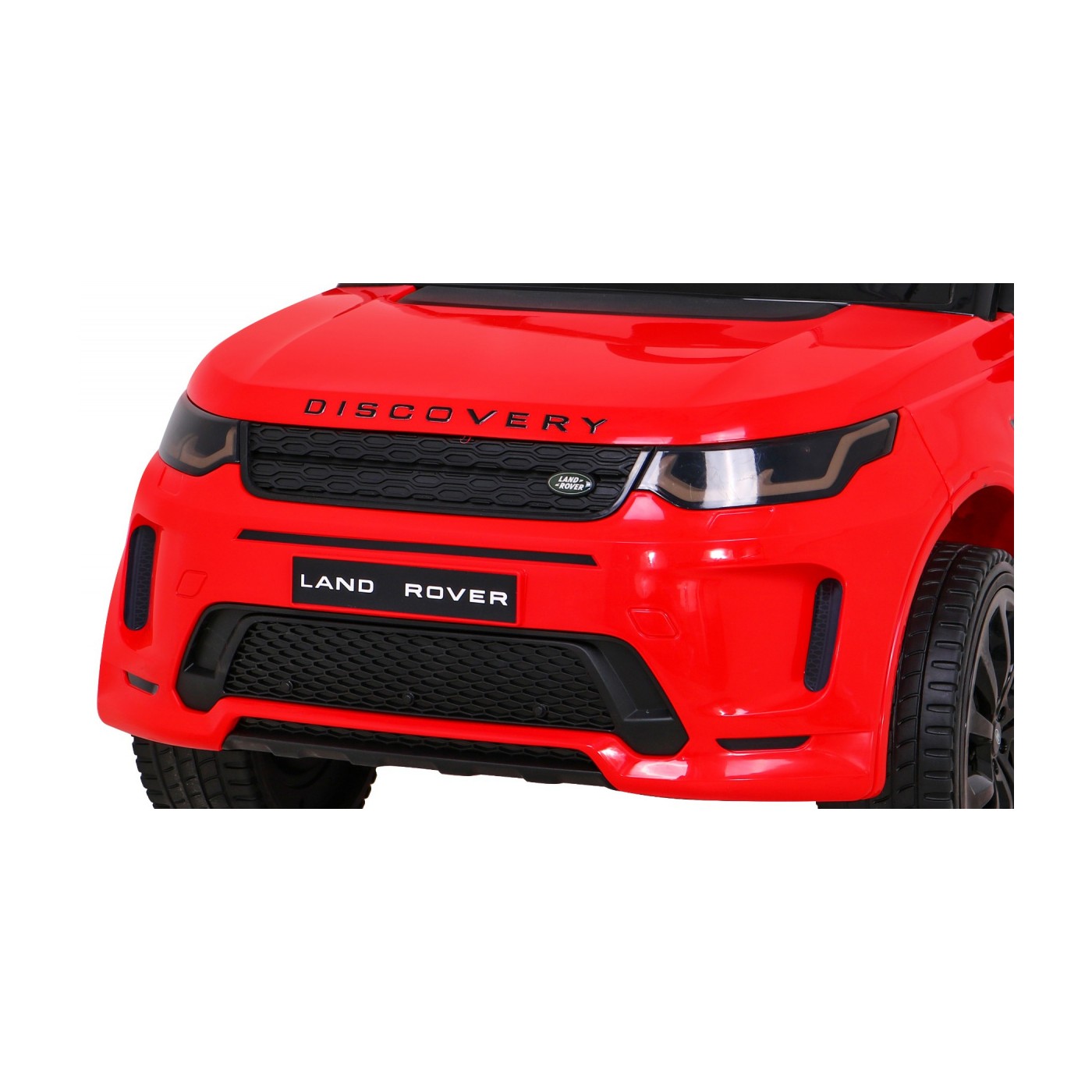Dětské červené dálkové ovládání Land Rover Discovery Sport Slow Start Cradle Function MP3 LED