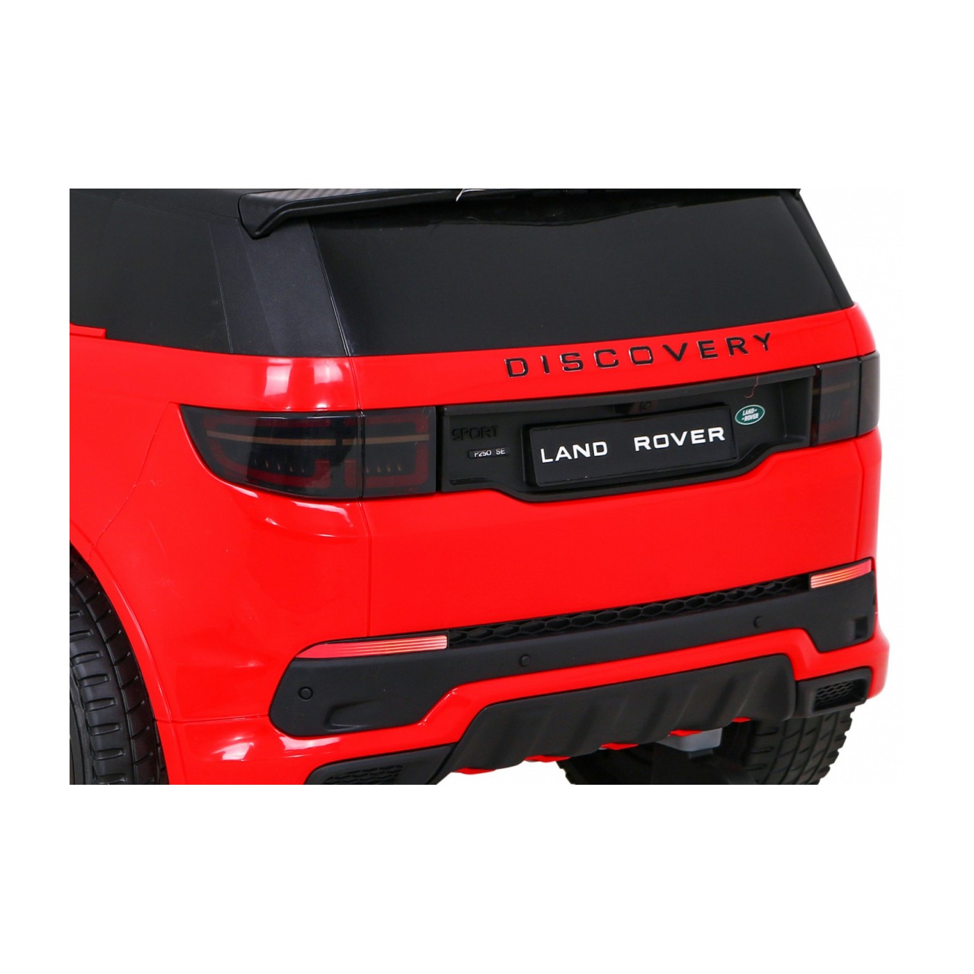 Dětské červené dálkové ovládání Land Rover Discovery Sport Slow Start Cradle Function MP3 LED