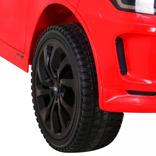 Dětské červené dálkové ovládání Land Rover Discovery Sport Slow Start Cradle Function MP3 LED