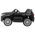 Lexus LX570 lakované 2 dětské auto černé + dálkové ovládání EVA kola rádio MP3 LED