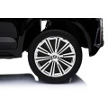 Lexus LX570 lakované 2 dětské auto černé + dálkové ovládání EVA kola rádio MP3 LED