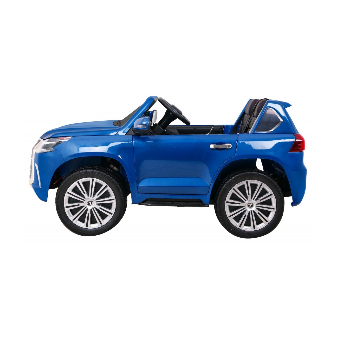 Lexus LX570 Lakované 2 Dětské Auto Modré Dálkové EVA Kola Rádio MP3 LED