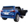 Lexus LX570 Lakované 2 Dětské Auto Modré Dálkové EVA Kola Rádio MP3 LED