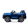 Lexus LX570 Lakované 2 Dětské Auto Modré Dálkové EVA Kola Rádio MP3 LED