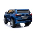 Lexus LX570 Lakované 2 Dětské Auto Modré Dálkové EVA Kola Rádio MP3 LED