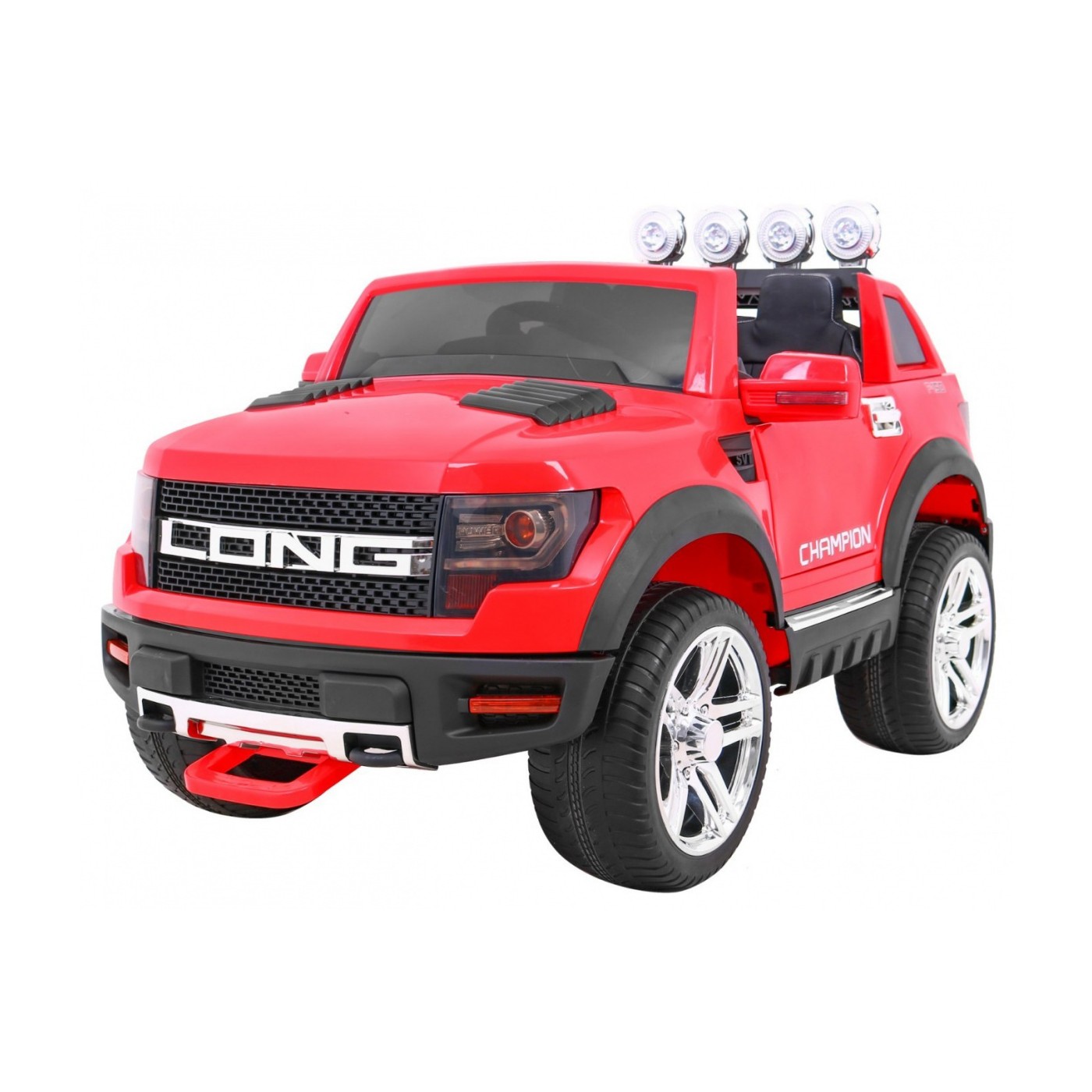 DLOUHÉ červené auto