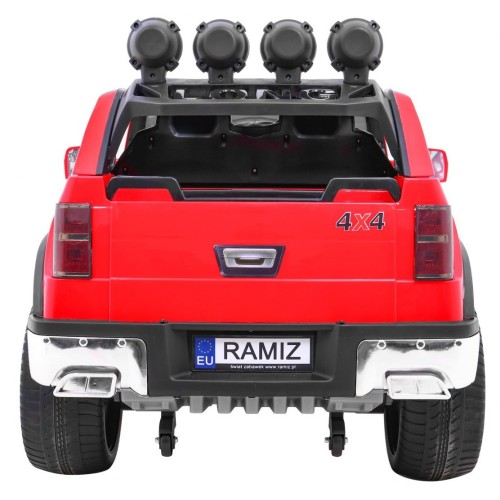 DLOUHÉ červené auto