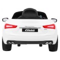 Maserati Ghibli Dětská baterie Bílá Dálkový Pomalý Start EVA MP3 USB LED