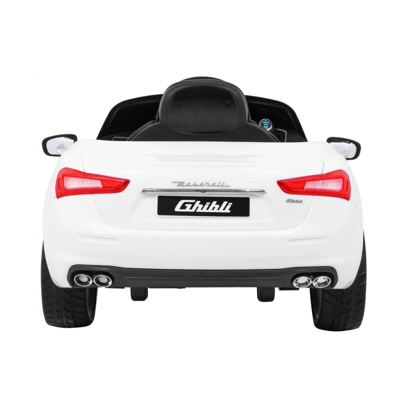 Maserati Ghibli Dětská baterie Bílá Dálkový Pomalý Start EVA MP3 USB LED