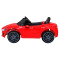 Dětská baterie Maserati Ghibli červená + dálkové ovládání + pomalý start + EVA + MP3 USB + LED