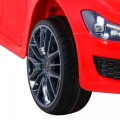 Dětská baterie Maserati Ghibli červená + dálkové ovládání + pomalý start + EVA + MP3 USB + LED