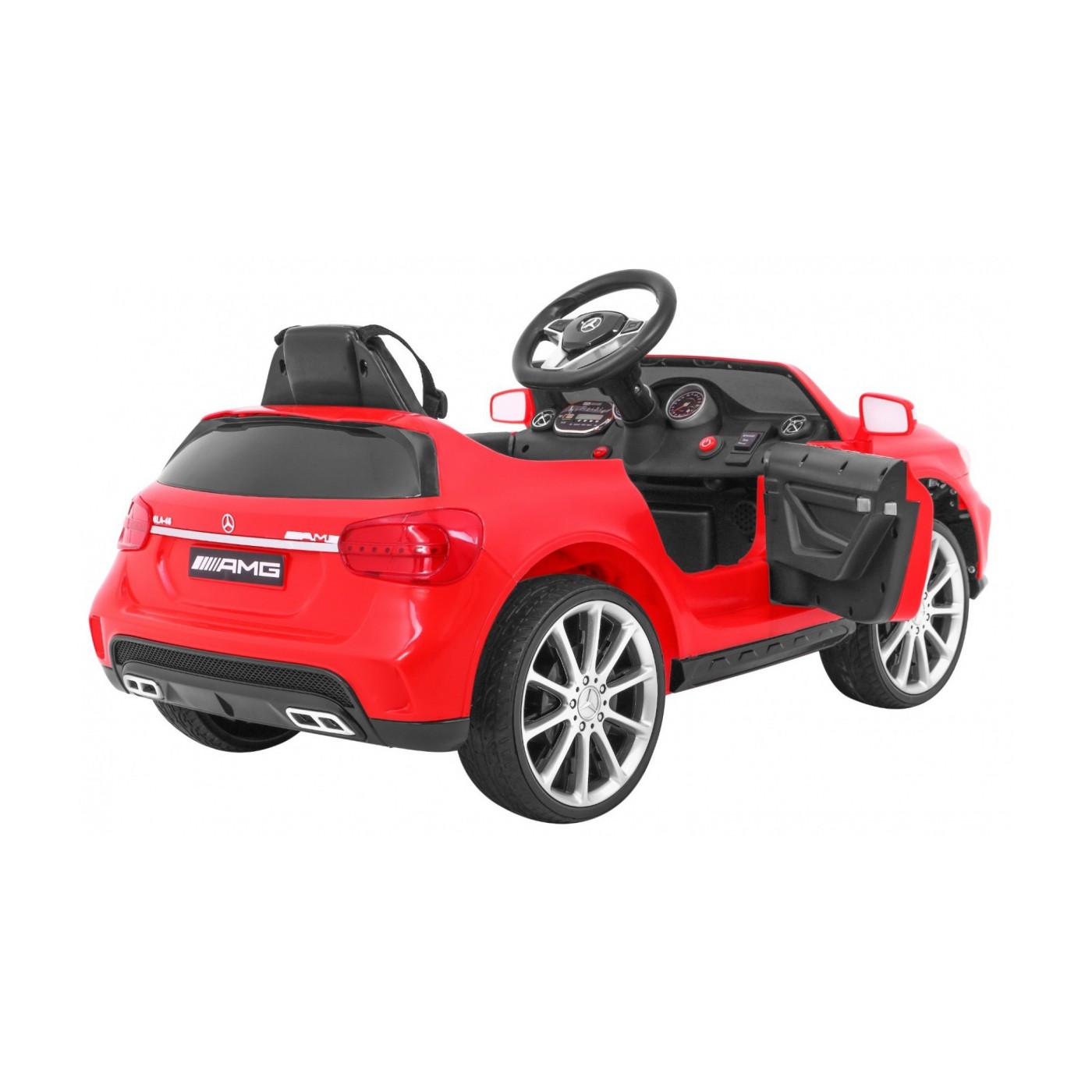 Mercedes AMG GLA-45 červená