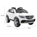 Mercedes AMG GLE 63 AMG vozidlo bílá