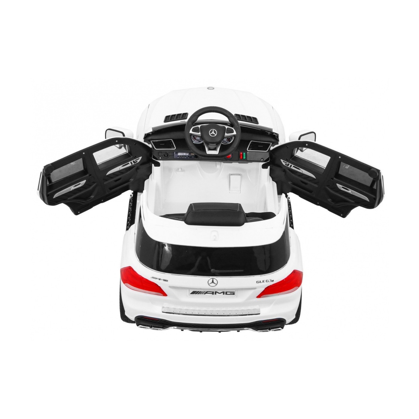 Mercedes AMG GLE 63 AMG vozidlo bílá