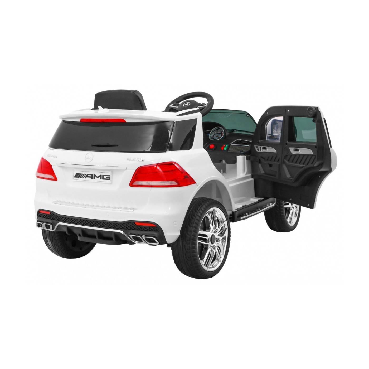 Mercedes AMG GLE 63 AMG vozidlo bílá