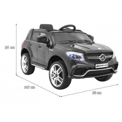 Mercedes AMG GLE 63 AMG vozidlo černé