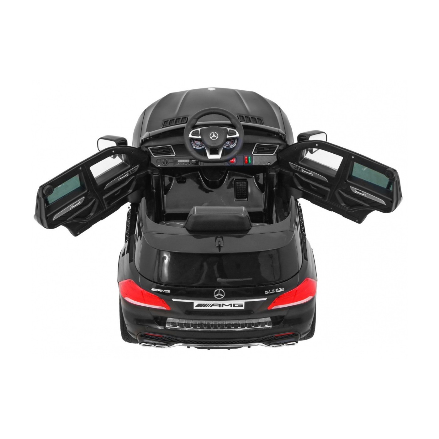 Mercedes AMG GLE 63 AMG vozidlo černé