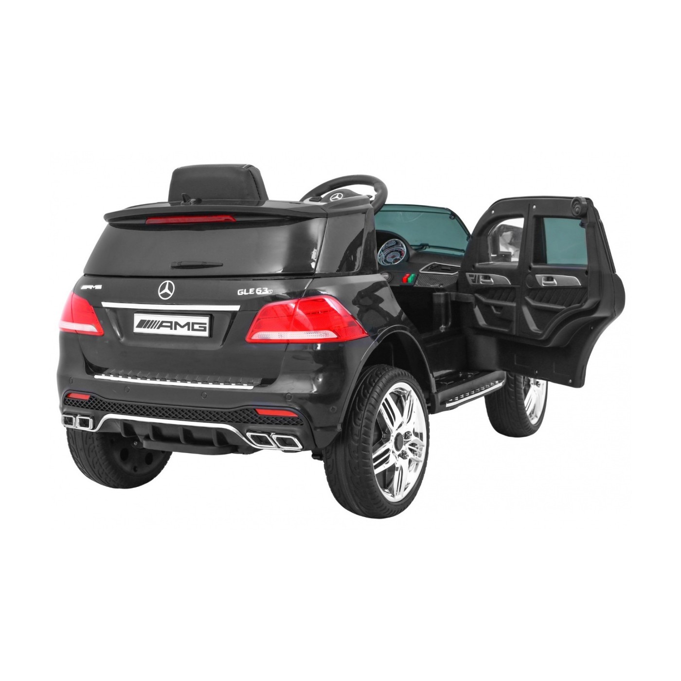 Mercedes AMG GLE 63 AMG vozidlo černé