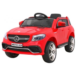 Mercedes AMG GLE 63 AMG vozidlo červená