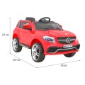 Mercedes AMG GLE 63 AMG vozidlo červená