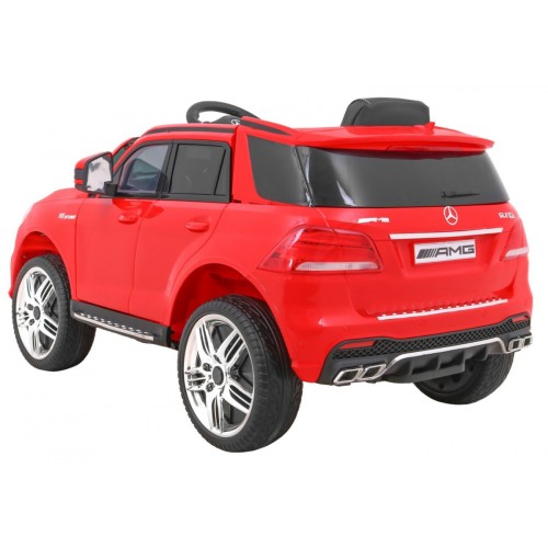 Mercedes AMG GLE 63 AMG vozidlo červená