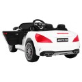 Mercedes AMG SL65 Dětské bílé dálkové nastavení sedadla v kufru MP3 LED pomalý start