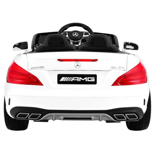 Mercedes AMG SL65 Dětské bílé dálkové nastavení sedadla v kufru MP3 LED pomalý start
