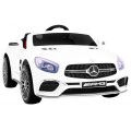 Mercedes AMG SL65 Dětské bílé dálkové nastavení sedadla v kufru MP3 LED pomalý start