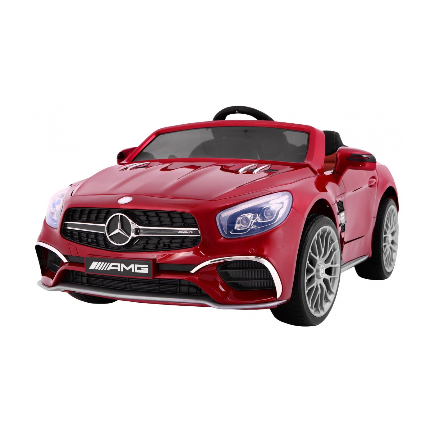 Mercedes AMG SL65 vozidlo lakované červeně
