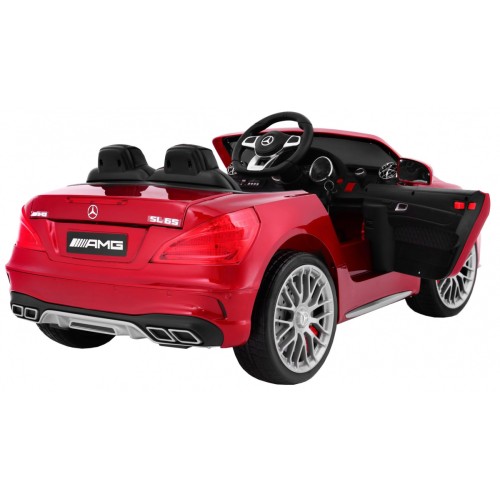 Mercedes AMG SL65 vozidlo lakované červeně