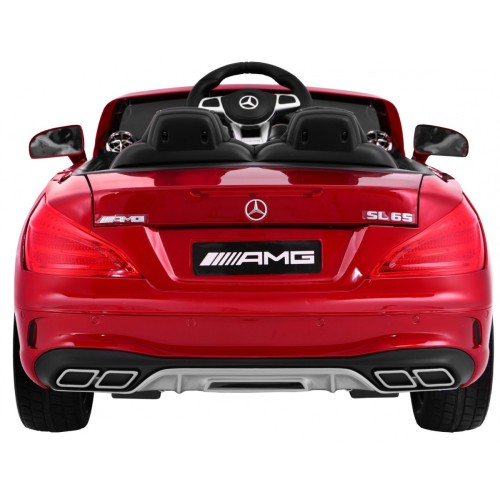 Mercedes AMG SL65 vozidlo lakované červeně