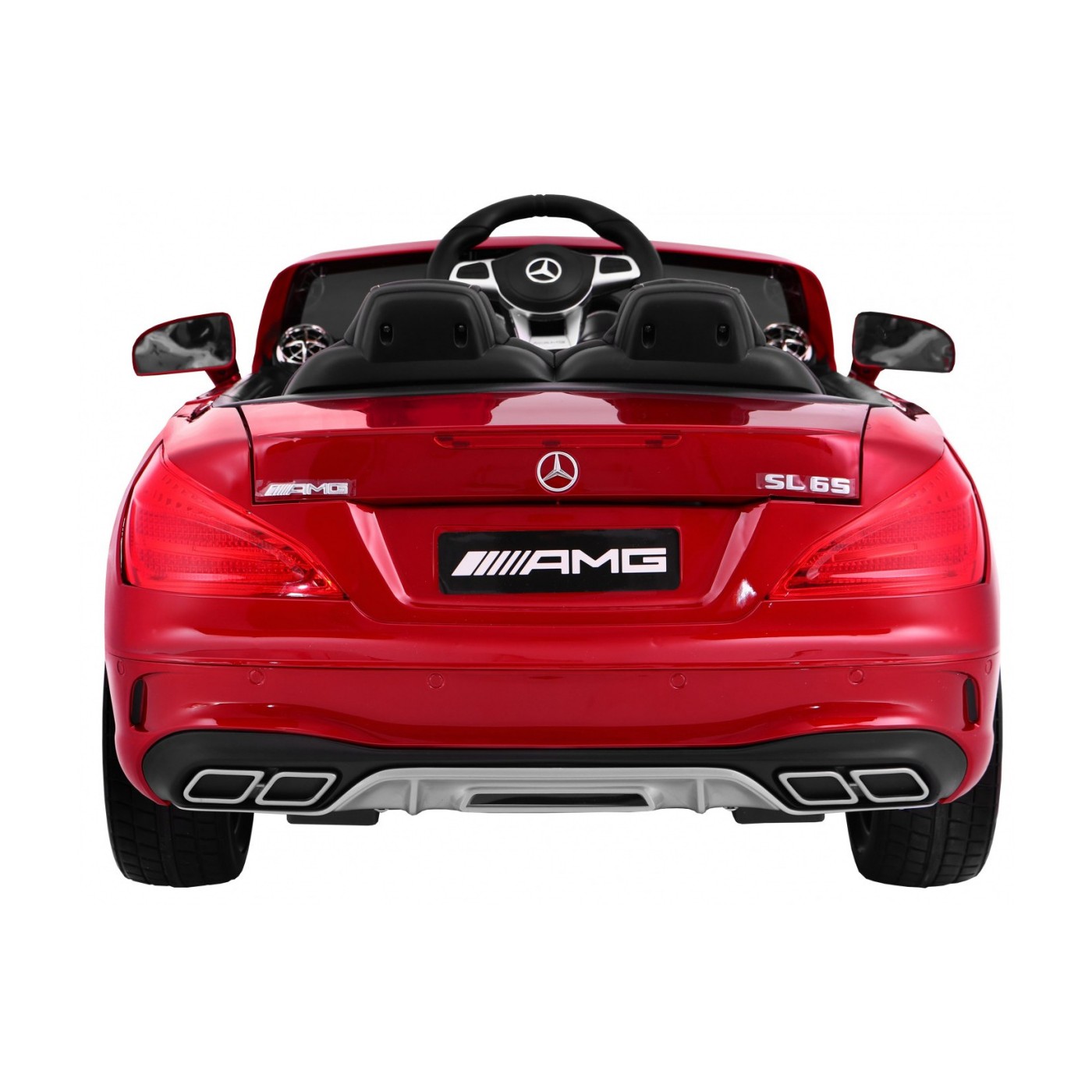Mercedes AMG SL65 vozidlo lakované červeně