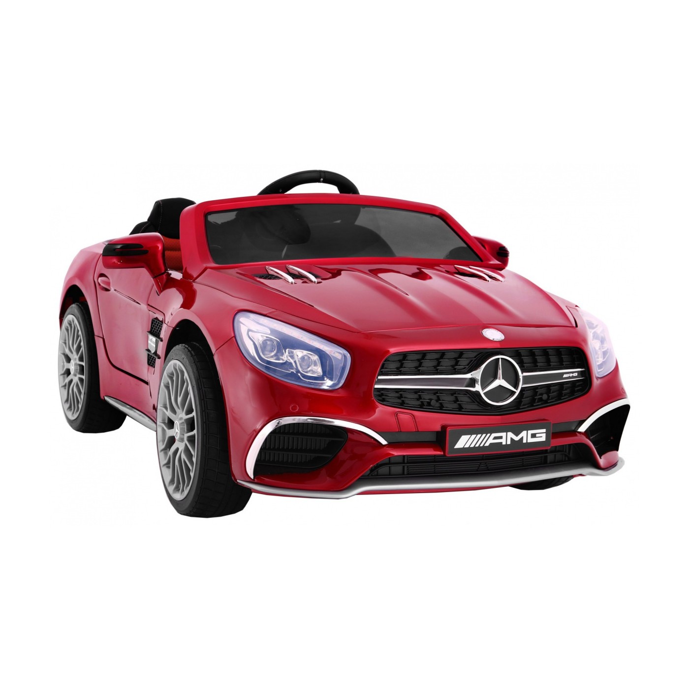 Mercedes AMG SL65 vozidlo lakované červeně