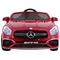 Mercedes AMG SL65 vozidlo lakované červeně