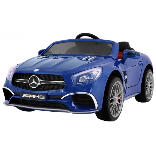 Mercedes AMG SL65 Dětská barva Modrá Dálkové nastavení sedadla v kufru MP3 LED Pomalý start