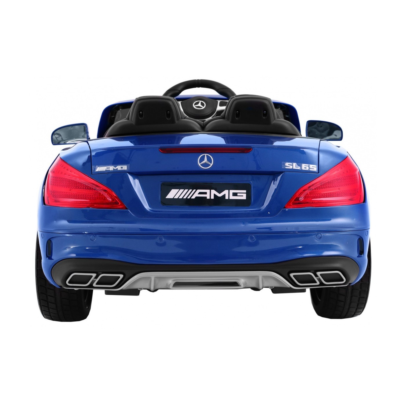 Mercedes AMG SL65 Dětská barva Modrá Dálkové nastavení sedadla v kufru MP3 LED Pomalý start