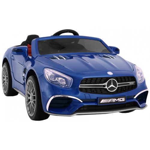 Mercedes AMG SL65 Dětská barva Modrá Dálkové nastavení sedadla v kufru MP3 LED Pomalý start