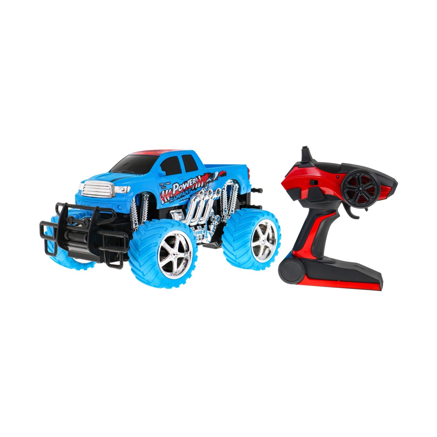 Výkonné auto R/C 1:18 + Kouřový efekt