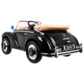 Mercedes Benz 300S Retro dětský lak černý + dálkové ovládání + EVA + pomalý start + LED MP3