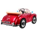 Mercedes Benz 300S Retro dětský lak červený + dálkové ovládání + EVA + pomalý start + LED MP3