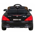 Mercedes Benz AMG SL65 S elektrická dětská černá dálková LED audio eko kůže EVA pomalý start